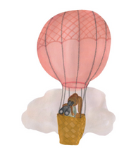 Last inn bildet i Galleri-visningsprogrammet, That&#39;s Mine Wallsticker Hot Air Balloon Rose
