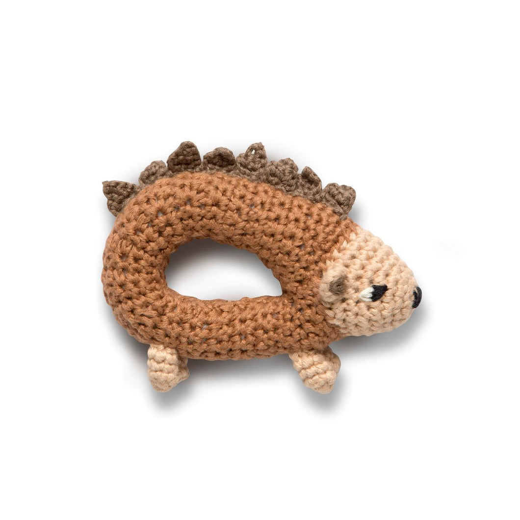 Sebra Crochet Rattle Hedgehog Twinkle
